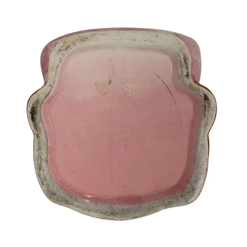 Vintage 1950's Pink Piggy Pig Kitchen Sponge Holder 3" Retro Whimsical - Picture 7 of 8